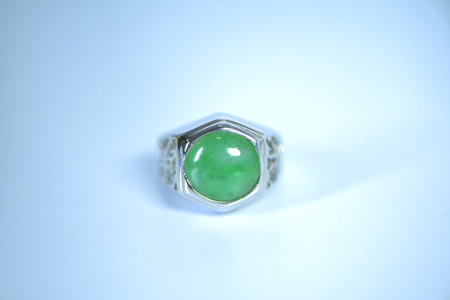 Jade Silver Ring