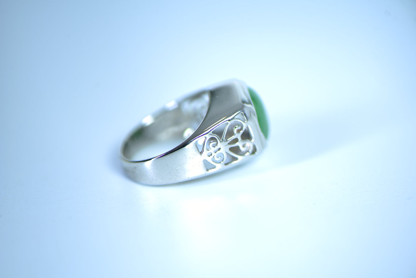 Jade Silver Ring